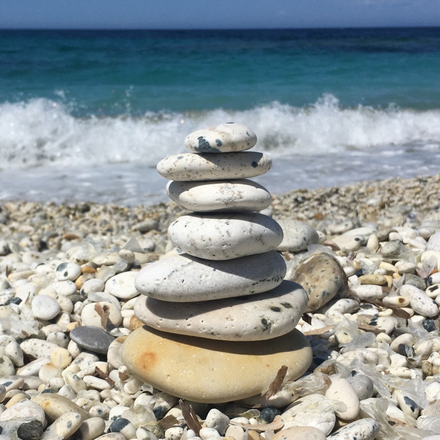 Beach Stone Stack