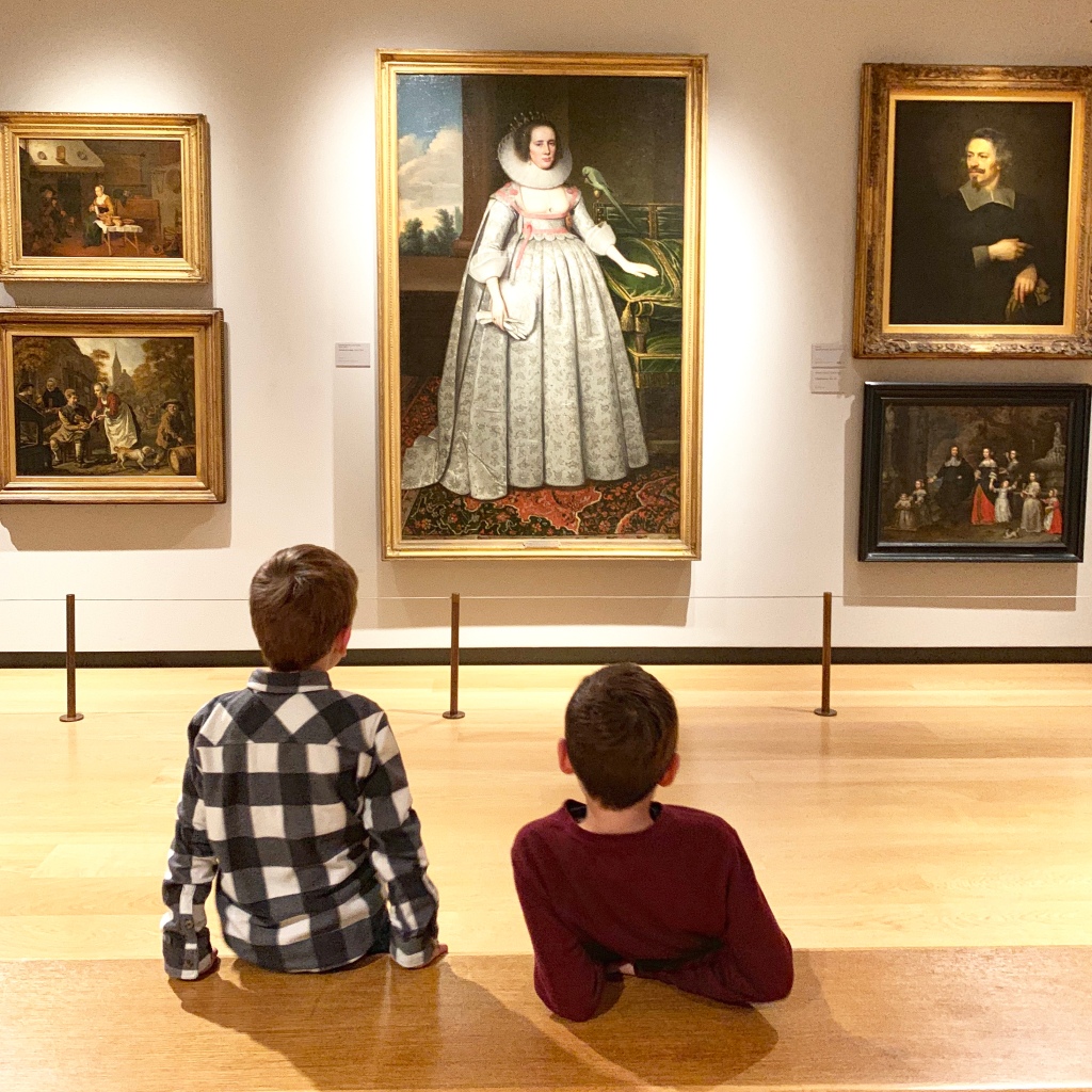london national gallery with kids